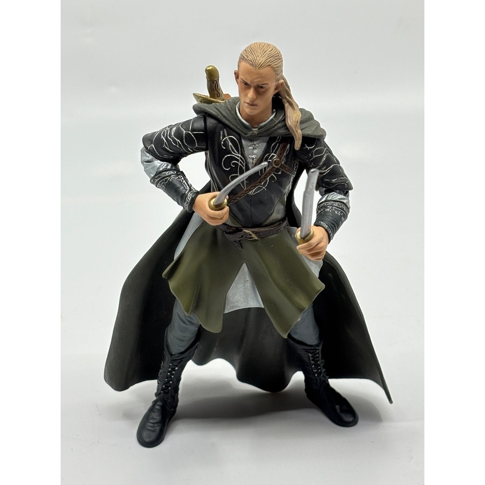 Toy Biz Lord of the Rings Legolas Action Figure 2005 6 In Daggers Loose
